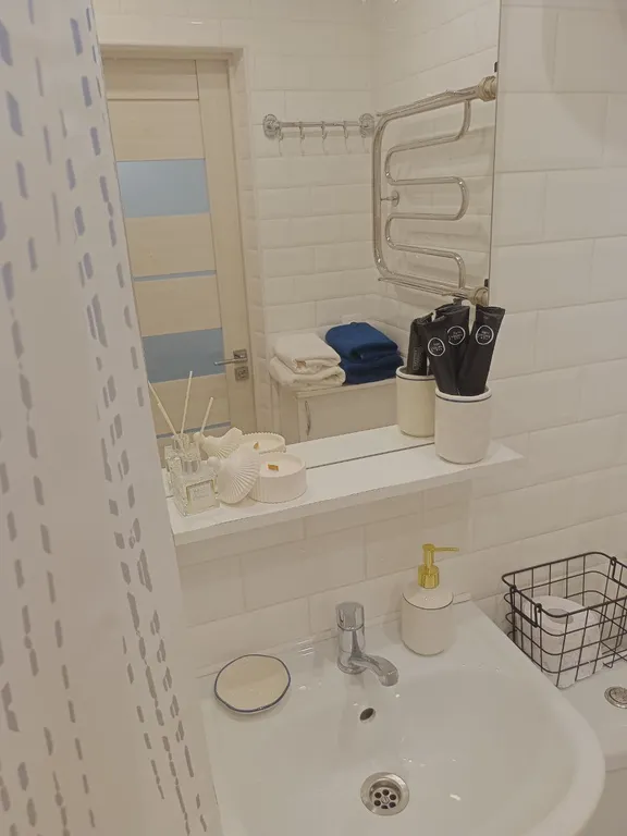 Светлая квартира на берегу Волги