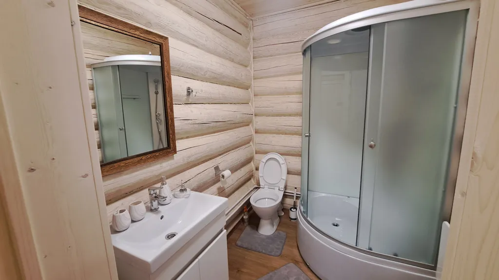 Бревенчатый коттедж