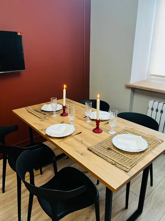 Просторная квартира в центре города с дизайнерским ремонтом