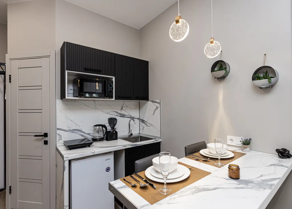 Стильная дизайнерская квартира