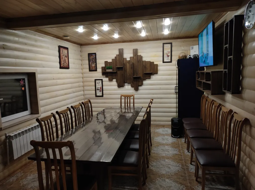 Дом с баней на дровах