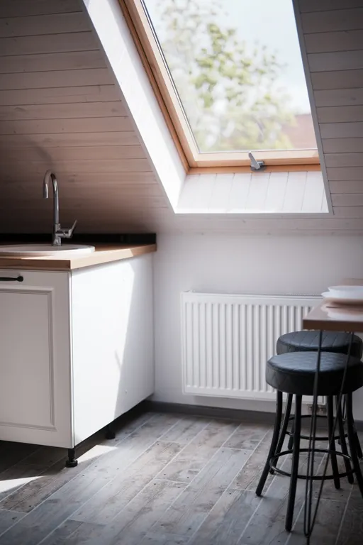 Квартира Квартира Уютная мансарда у моря — Зеленоградск