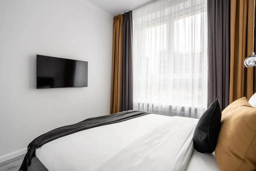 Квартира АПАРТАМЕНТЫ 'ГРАФИТ ФЛЭТПОРТ' ДВУХКОМНАТНЫЕ — Москва