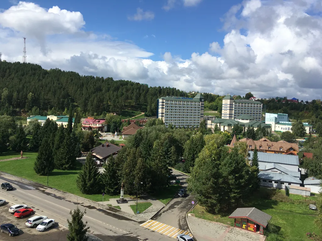 Уютный апартамент с видом на горы