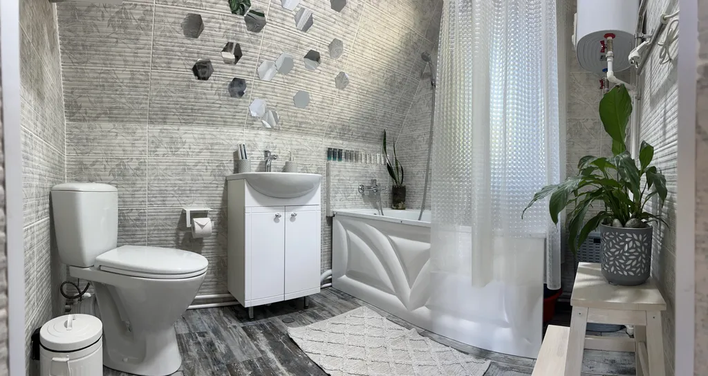 Дом А-Фрейм на берегу реки