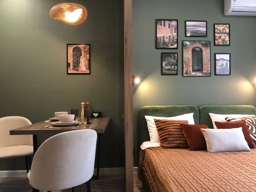 Студия рядом с рекой для трех гостей