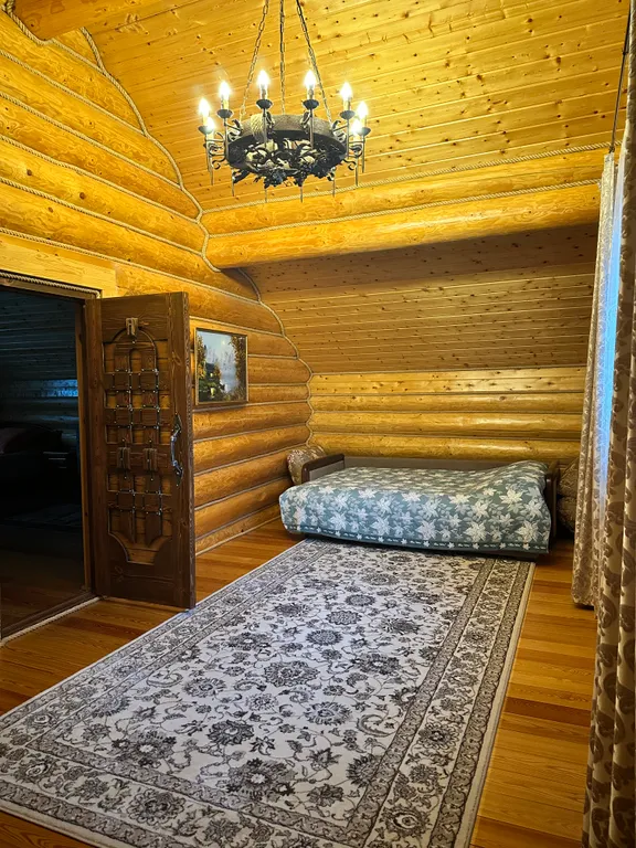 Дом-баня в деревенском стиле