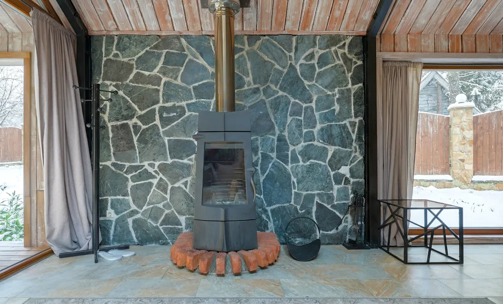 Домик 19 (barnhouse с камином и террасой) 75 м2