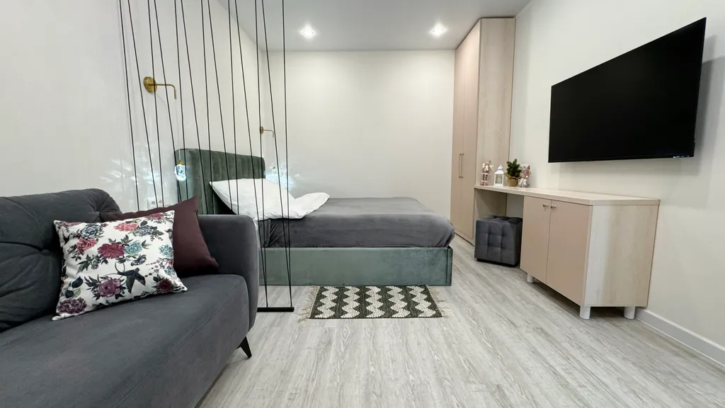 Уютная квартира в центре города, 2 кровати