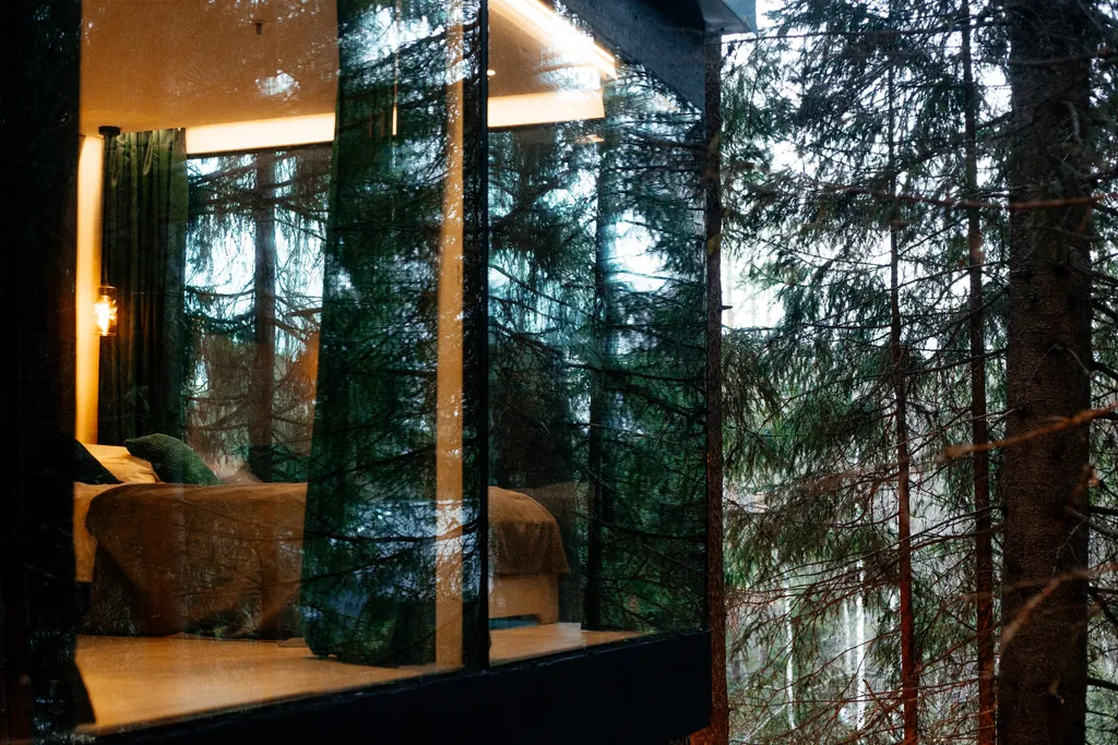 Коттедж комфорт класса с видом на лес