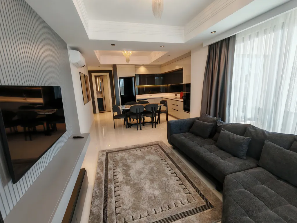 Квартира 2+1 в Azura World c видом на бассейн и аквапарком