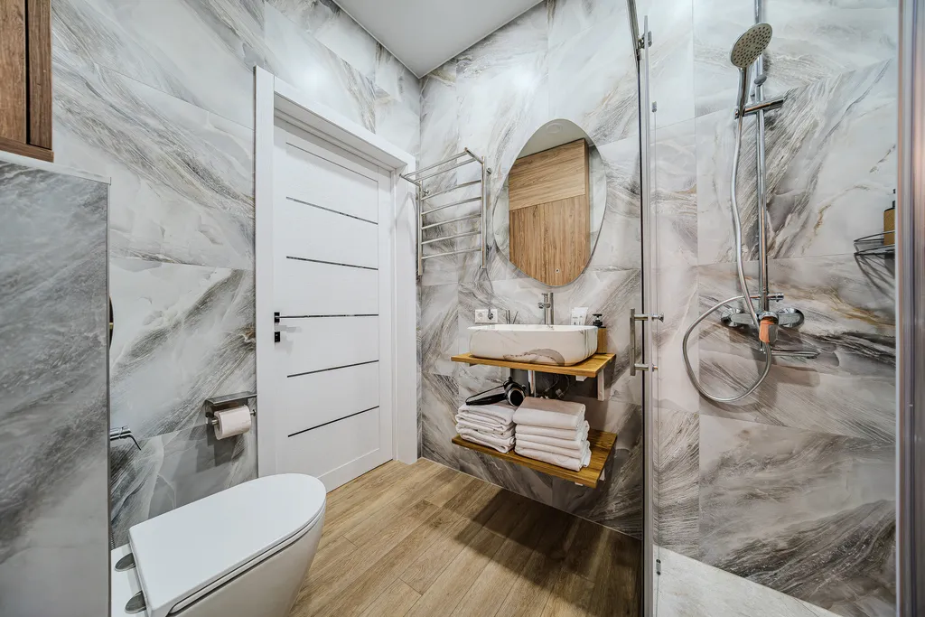 Охтаинн 6-1 с 2 спальнями с сауной и балконом