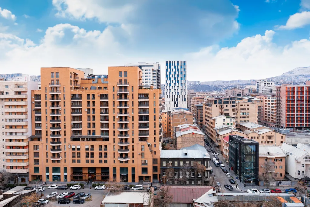 Квартира в центре города с красивым видом с 13го этажа