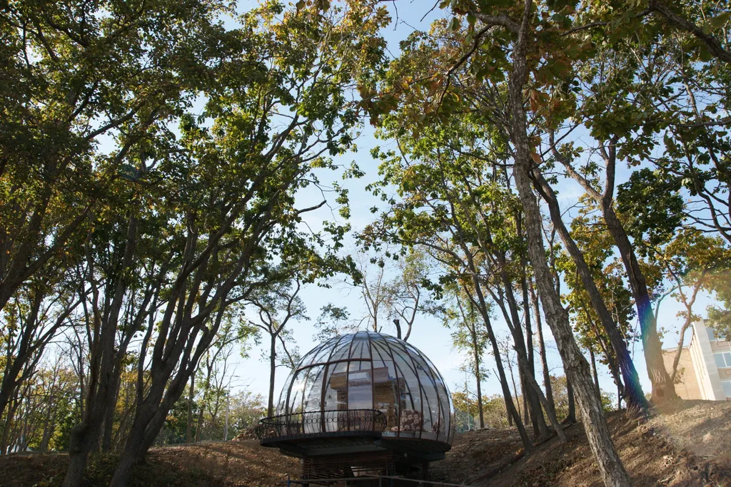 Комфортабельный Глэмпинг в пригороде Владивостока