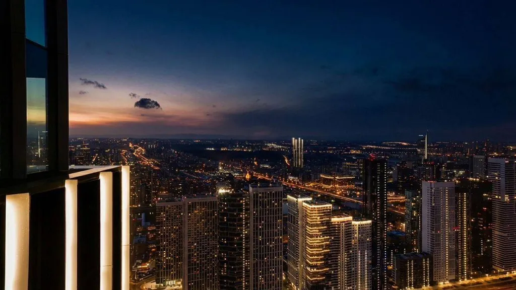 Угловой топ вид! 53 этаж