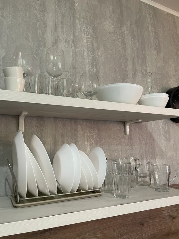 Комфортная квартира с огромной кроватью и матрасом Askona