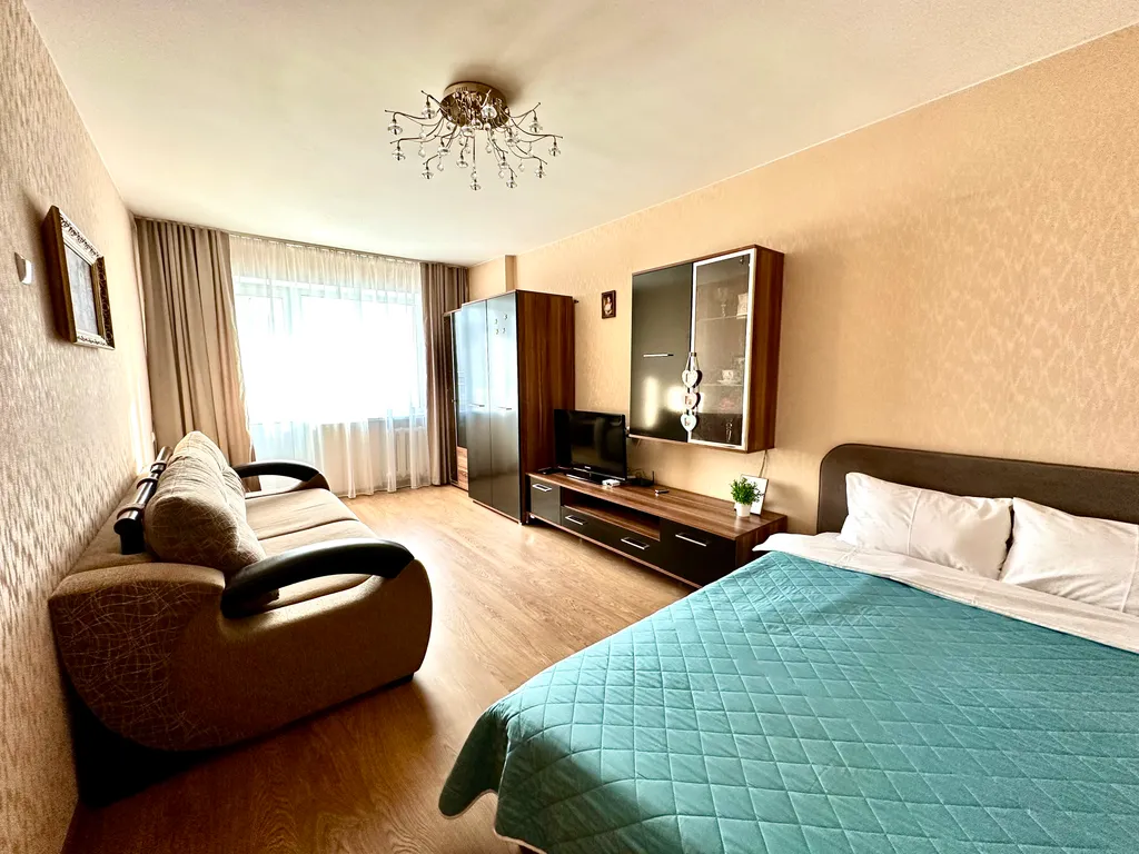 Солнечная однокомнатная квартира