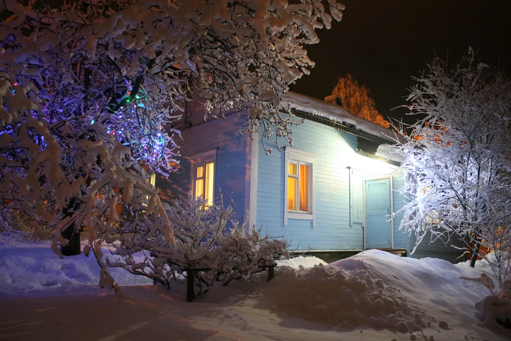 Дом с русской баней рядом с озером