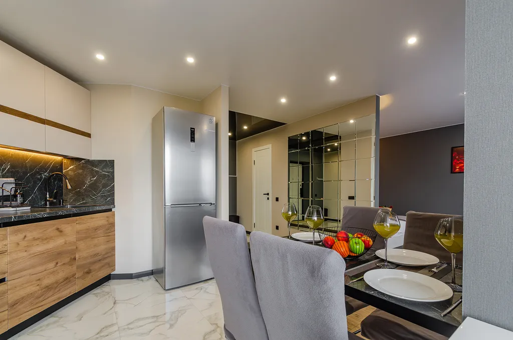 Изящная 1 комнатная квартира с видом на Волгу