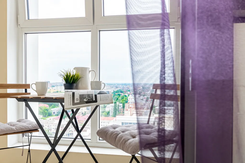 Квартира Квартира Вид с 70 метров, который сведёт с ума, панорамный балкон, 24/7 — Краснодар