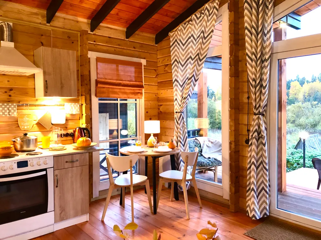 Коттедж Коттедж Шале у озера — Приозерск