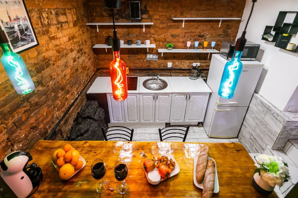 2уровневая стильная квартира