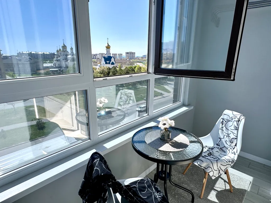 Квартира Квартира Студия рядом с крещенский парком и видом на море — Анапа