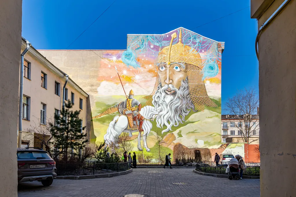 Квартира Квартира с балконом Сафари — Санкт-Петербург