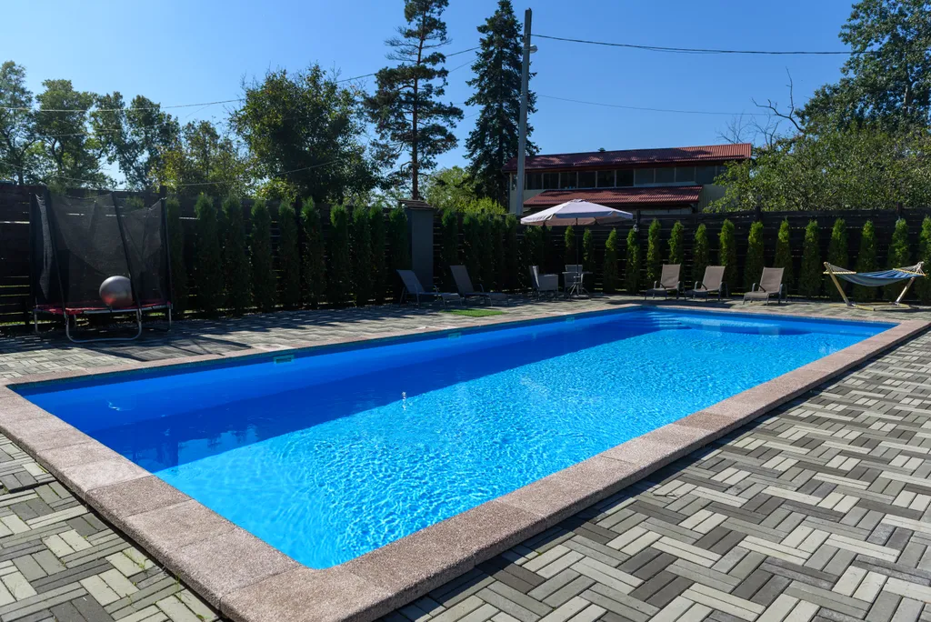 Дом в горах с подогреваемым бассейном в Адыгее