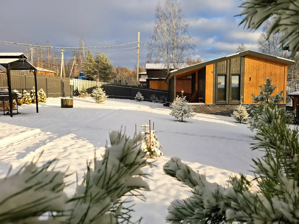 Scandic house с русской баней в 30 минутах от города