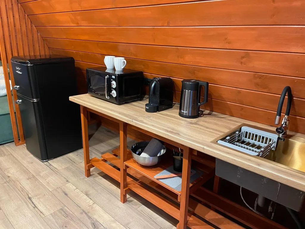 Коттедж A Frame Палисандр с панорамным видом в лес, чаном и мангальной зоной — Черленково