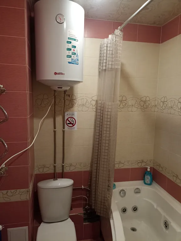 Уютная студия с видом на реку. Есть водонагреватель