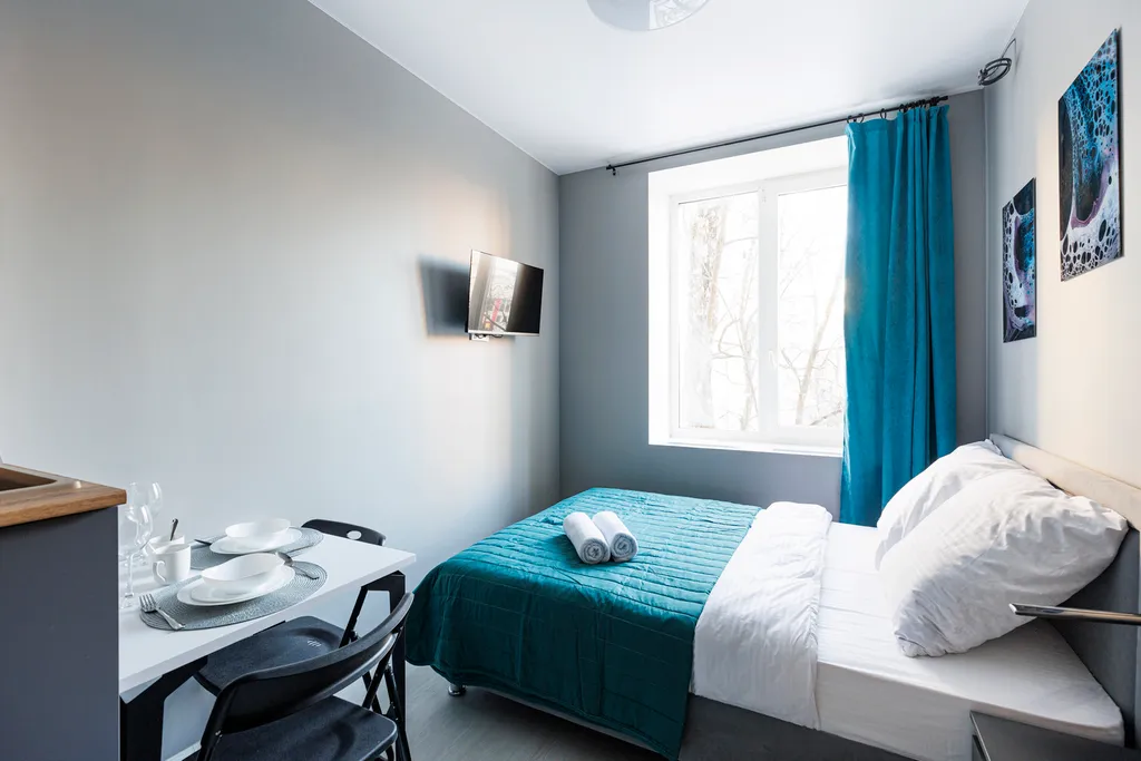 Квартира Квартира Дизайнерская студия на западе города — Москва