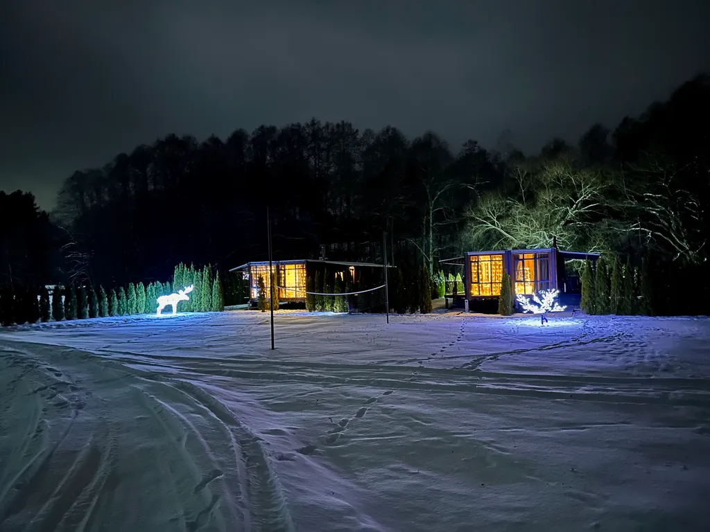 Уютный дом-лофт с видом на лес и реку