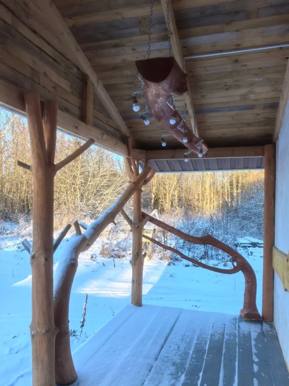 Коттедж Уютный дом на берегу реки — Любим