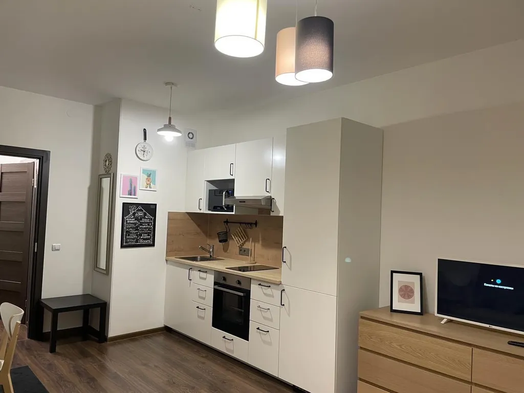 Квартира Квартира Светлая студия на Уральской улице — Санкт-Петербург