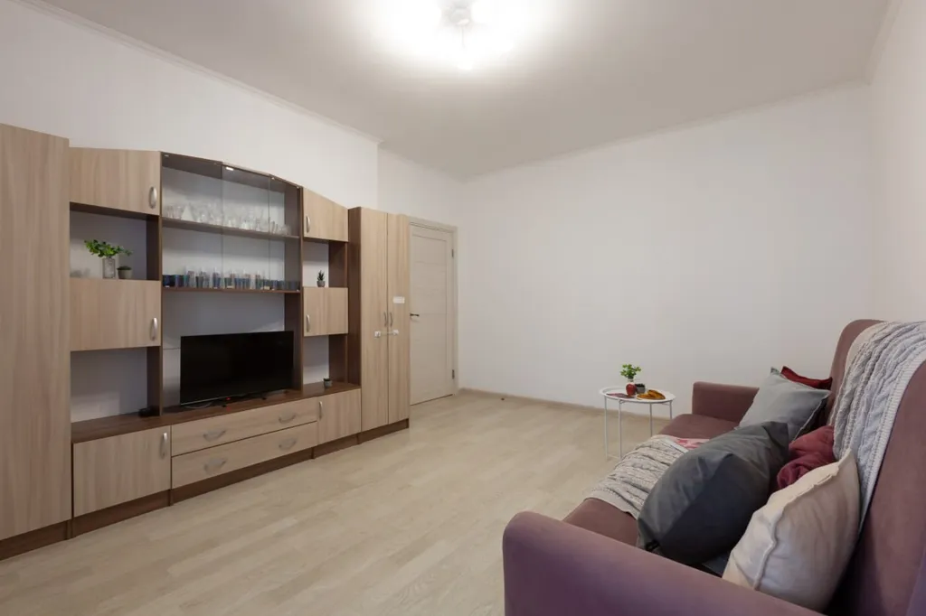 Просторная квартира с кухней-настроением