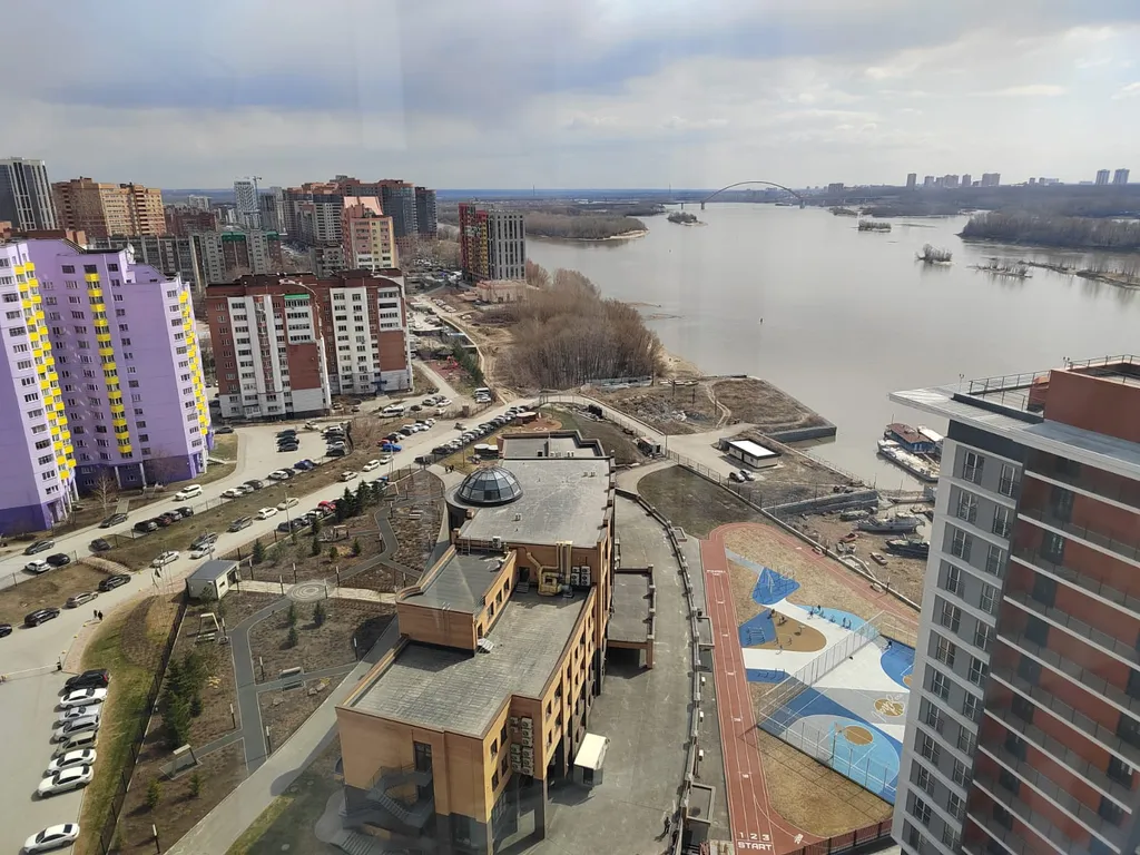 Двухкомнатные апартаменты с видом на реку