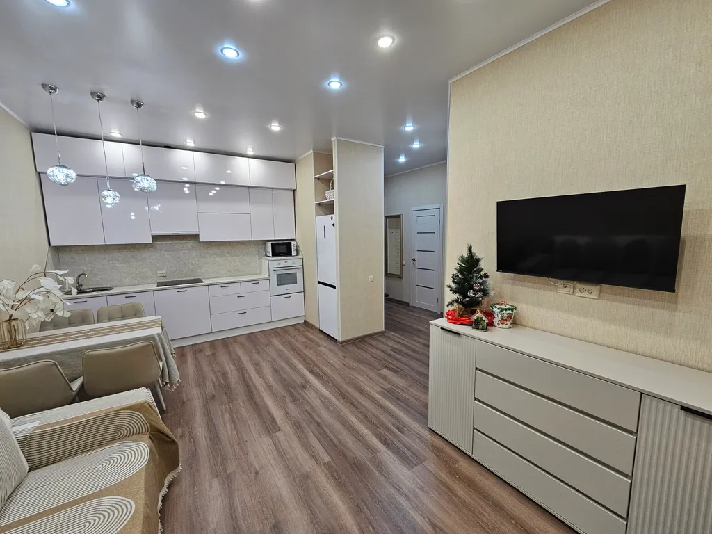 Уютная квартира с кухней  на озере Якты-куль (Банное) ЖК Родина