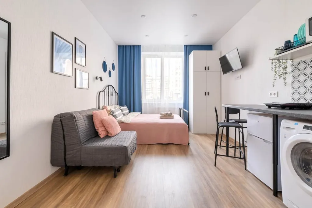 Квартира Квартира Студия у НИИ онкологии — Песочный