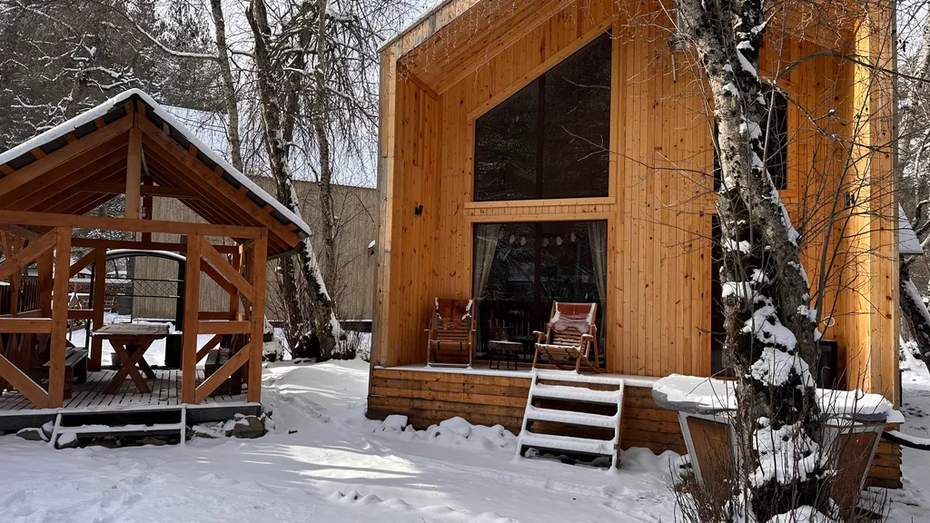 Барн хаус с банным чаном