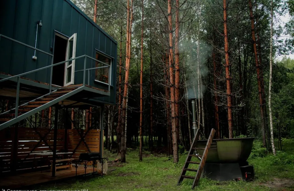 Гостевой дом в лесу Lesavuhka