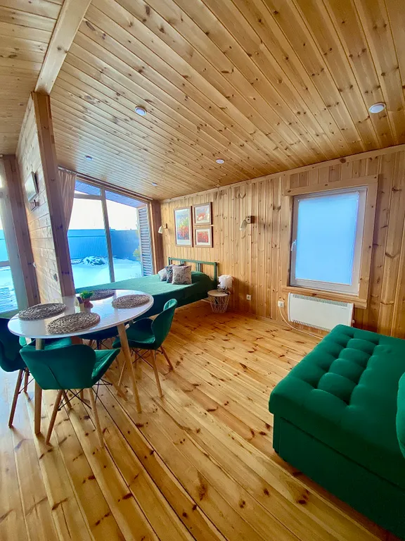 Домик с чаном и сауной