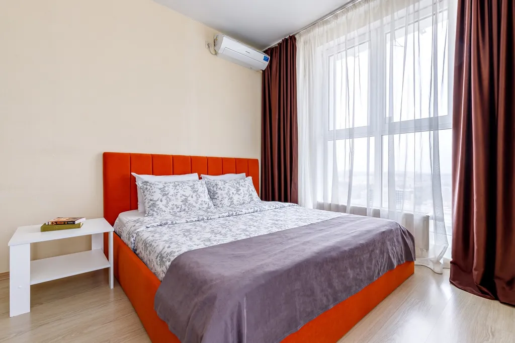 Квартира Квартира Вид с 70 метров, который сведёт с ума, панорамный балкон, 24/7 — Краснодар