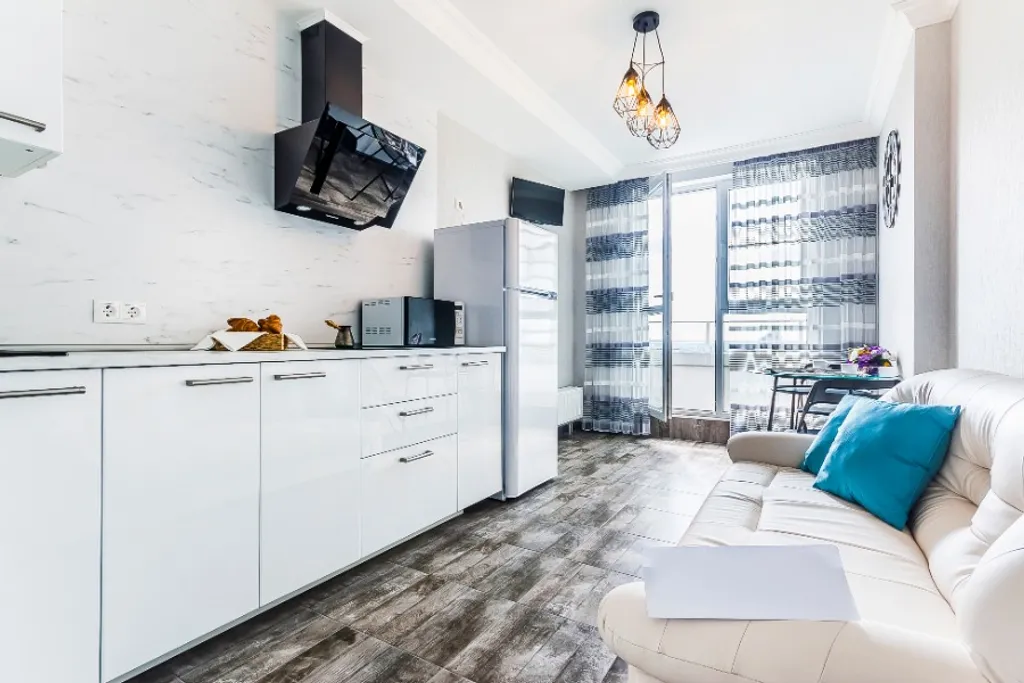 Квартира Квартира Стильный апартамент с балкончиком в центре Краснодара — Краснодар