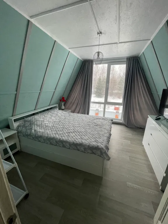 Прекрасный домик в стиле А-фрейм