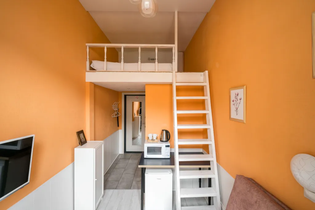 Квартира Квартира Компактная студия  New Horizon Есения в историческом центре Питера — Санкт-Петербург