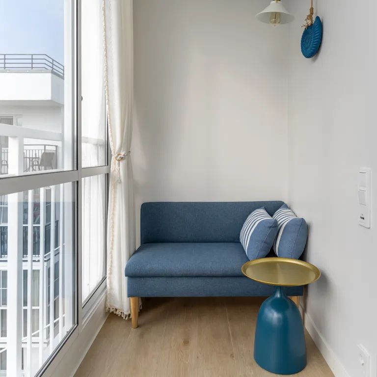 Квартира на видовом этаже с просторным балконом