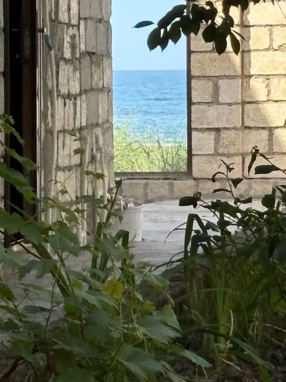 Дача на первой береговой линии моря