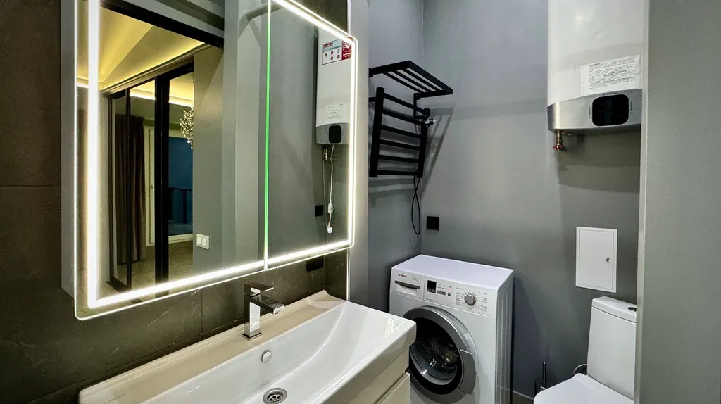 Квартира с дизайнерским ремонтом